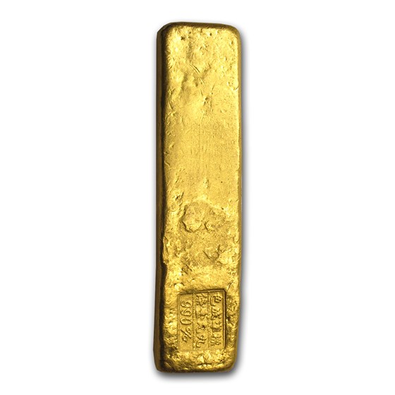 5 Tael Gold Bar Chinese Biscuit (6.01 oz., .990 Fine) Bar For Sale All Other Brands (Gold